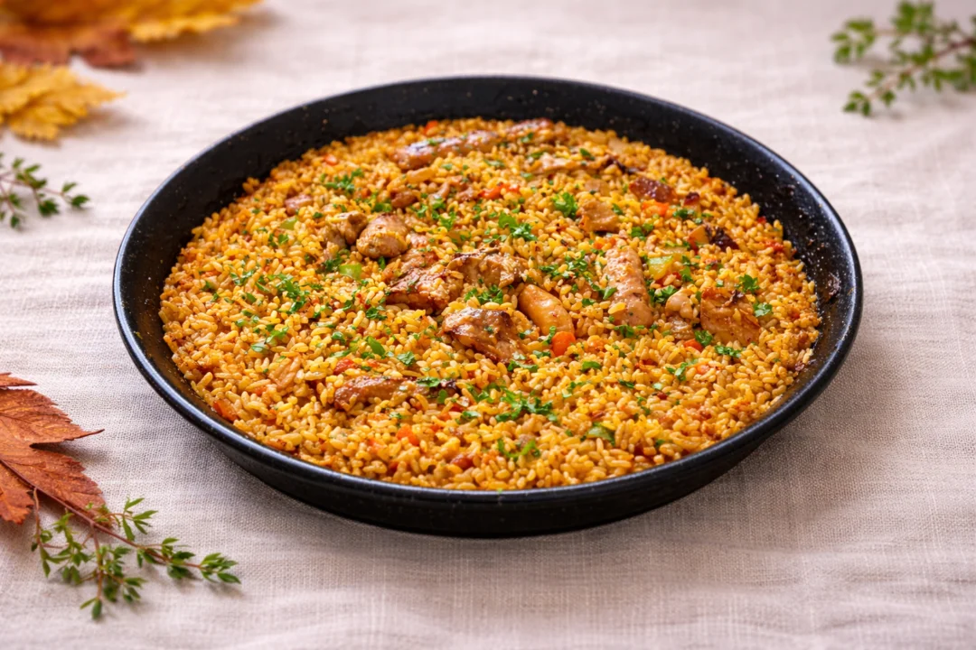 Arroz con verduras