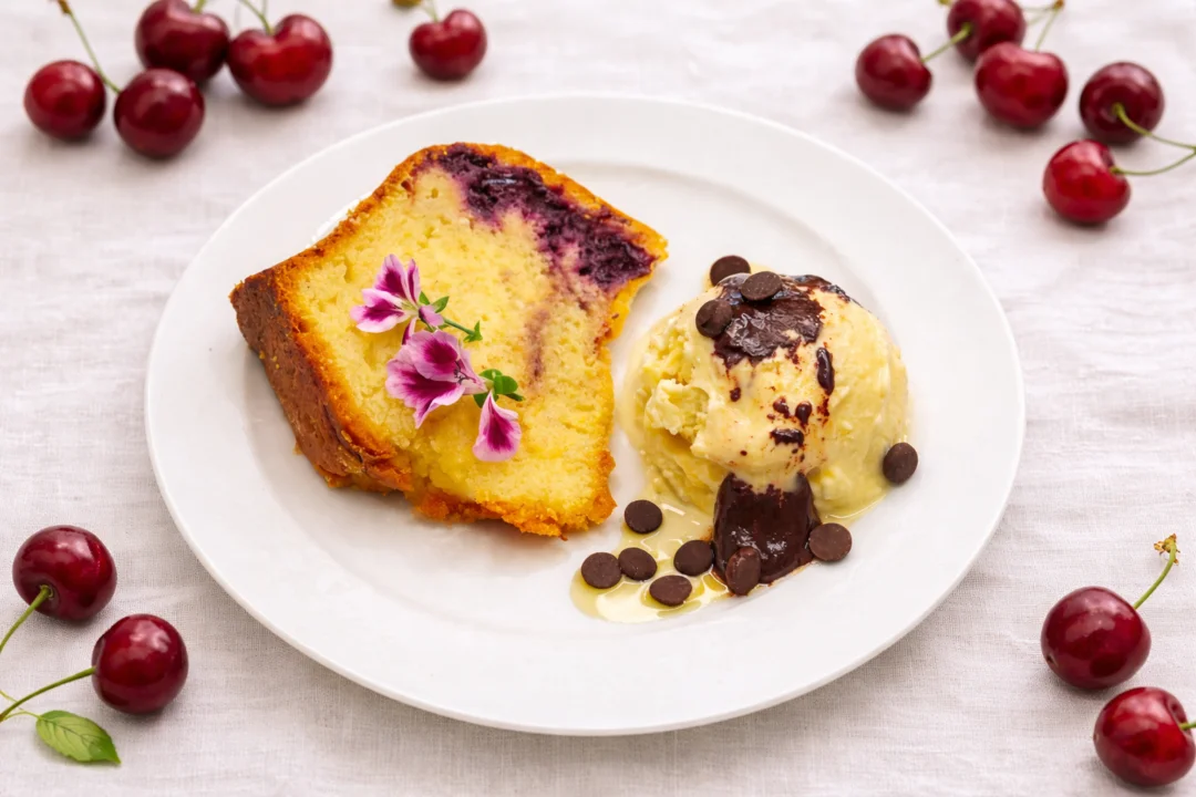 Ciambella de cerezas