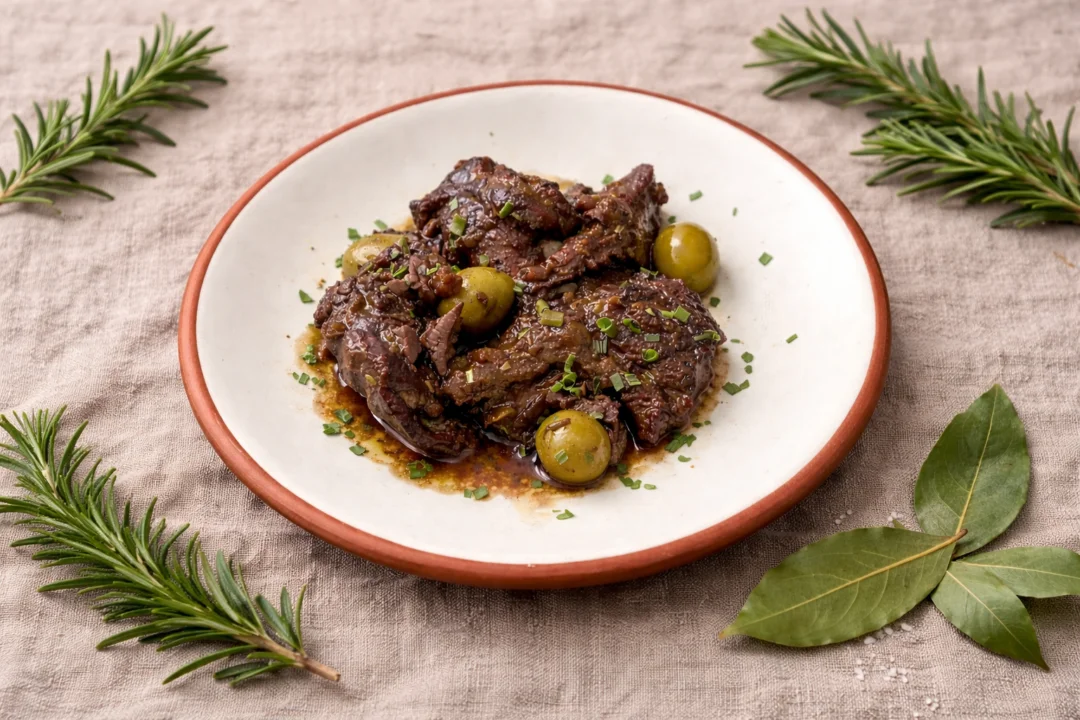 imagen de Conejo con aceitunas