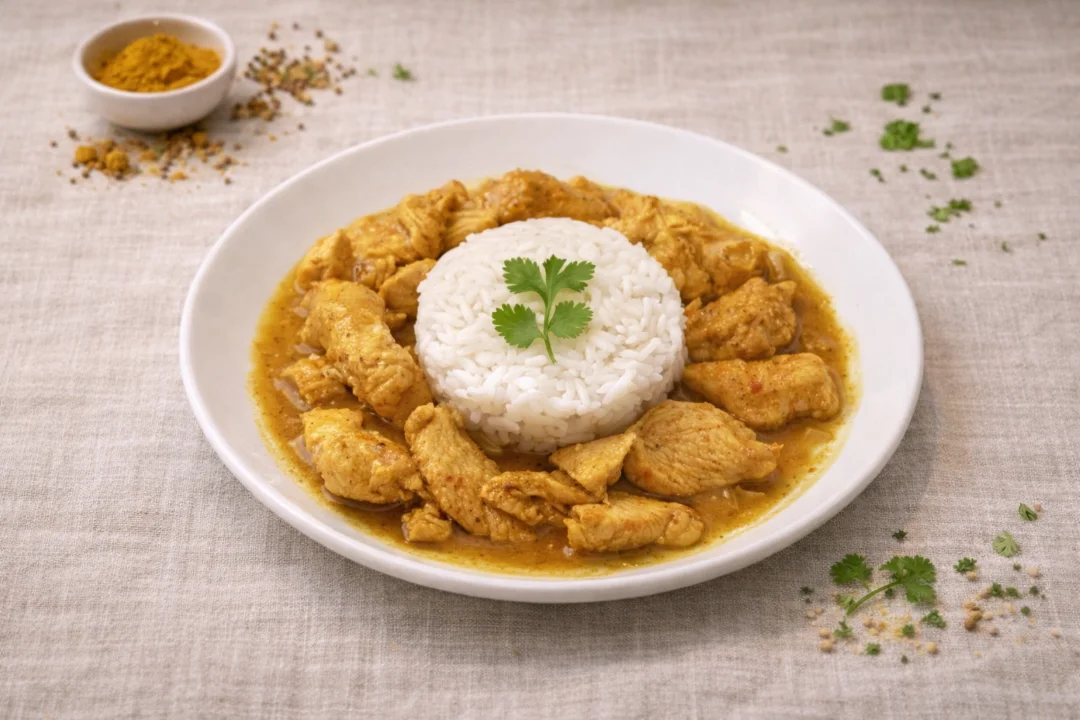 Pollo al curry